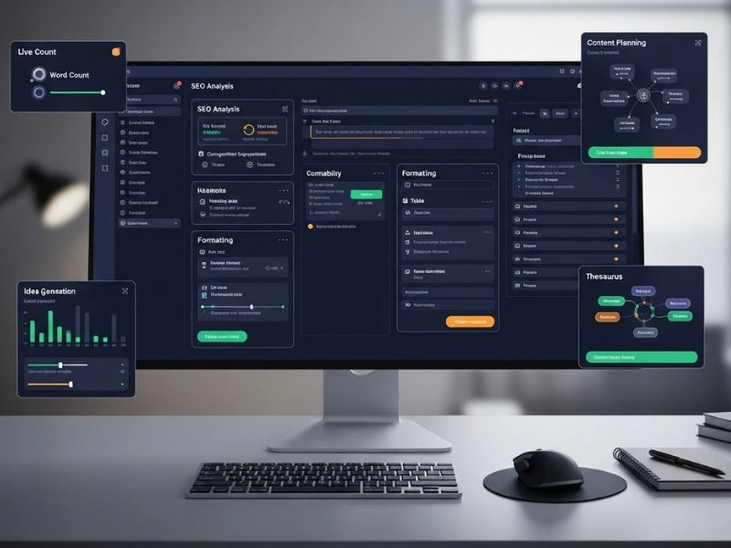 Advanced tools for writing content support SEO formatting and content planning to improve workflow and search performance.