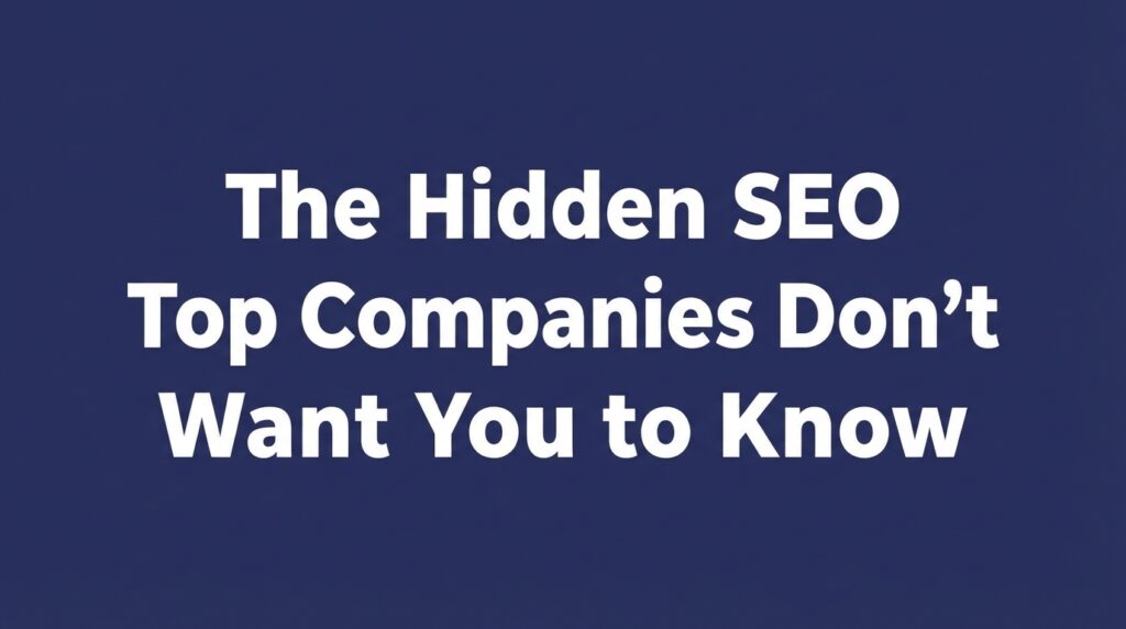 SEO strategy