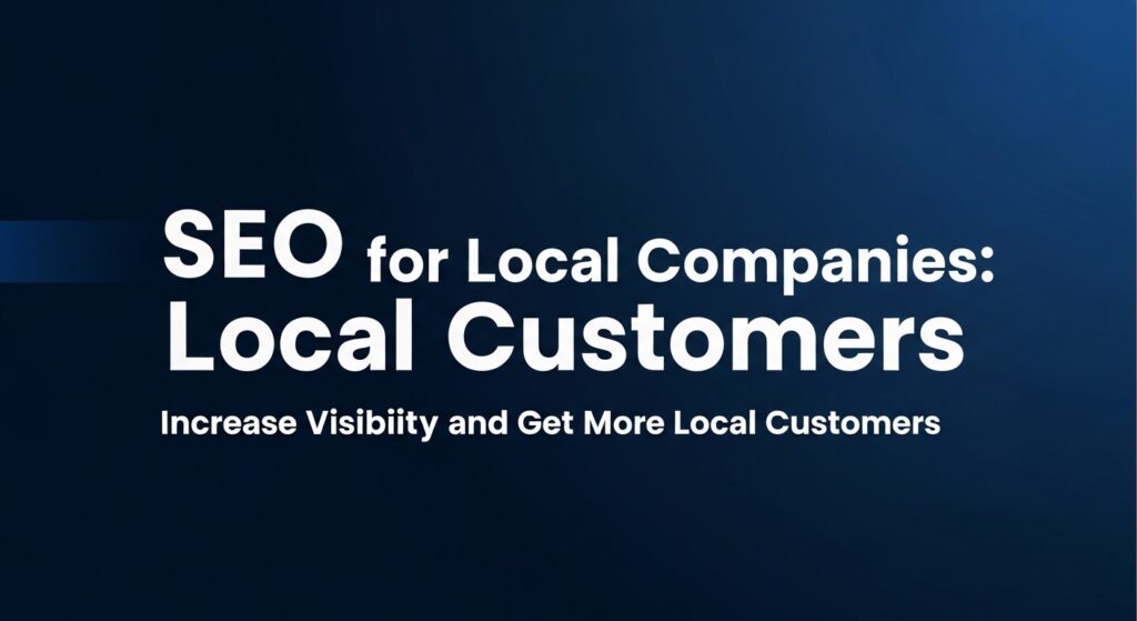 SEO for local companies