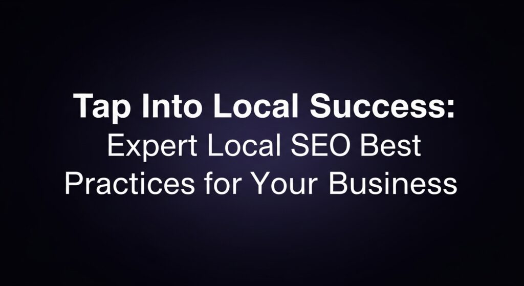 local seo best practices