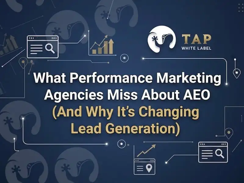 performance marketing agencies lead generation.