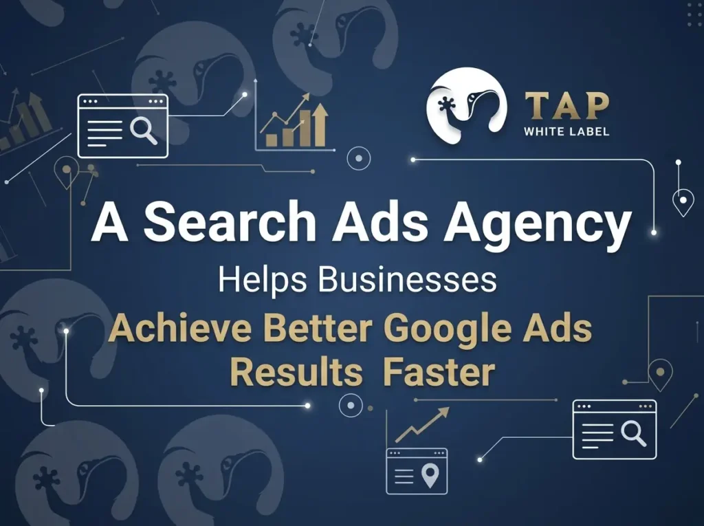 search ads agency management.