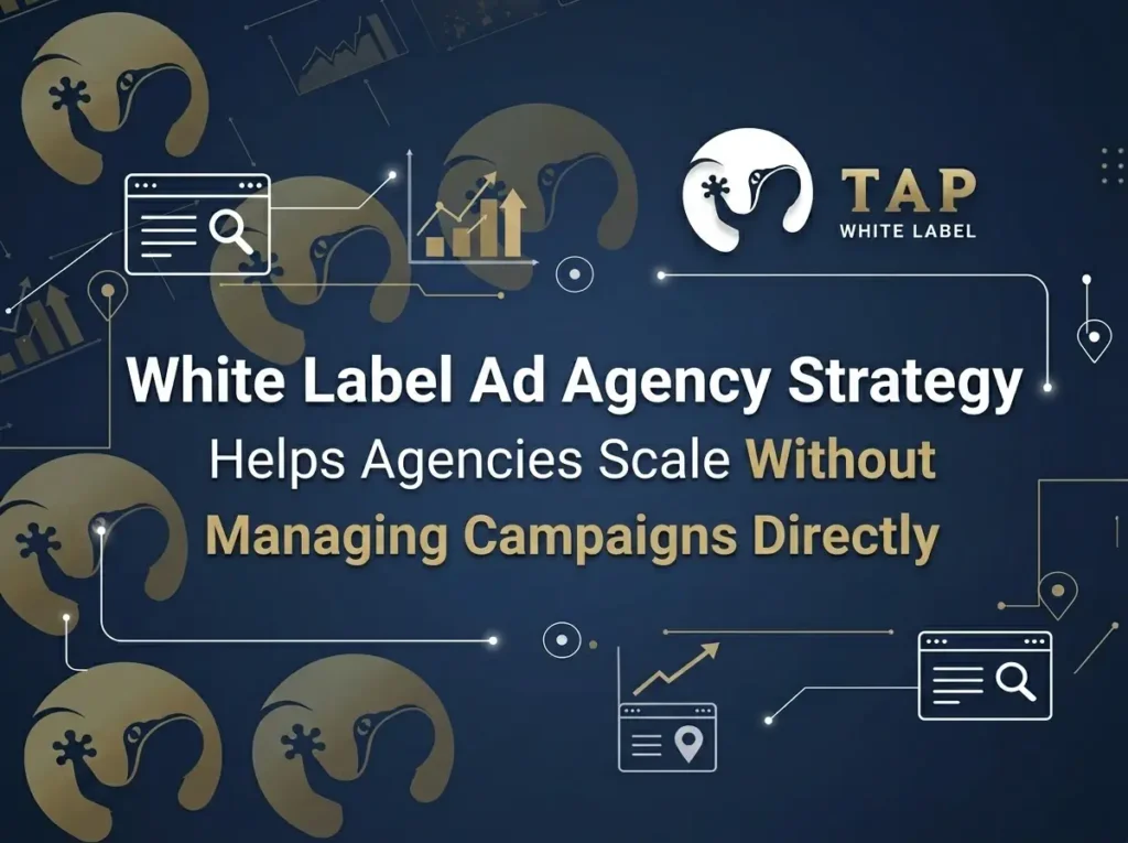white label ad agency model.