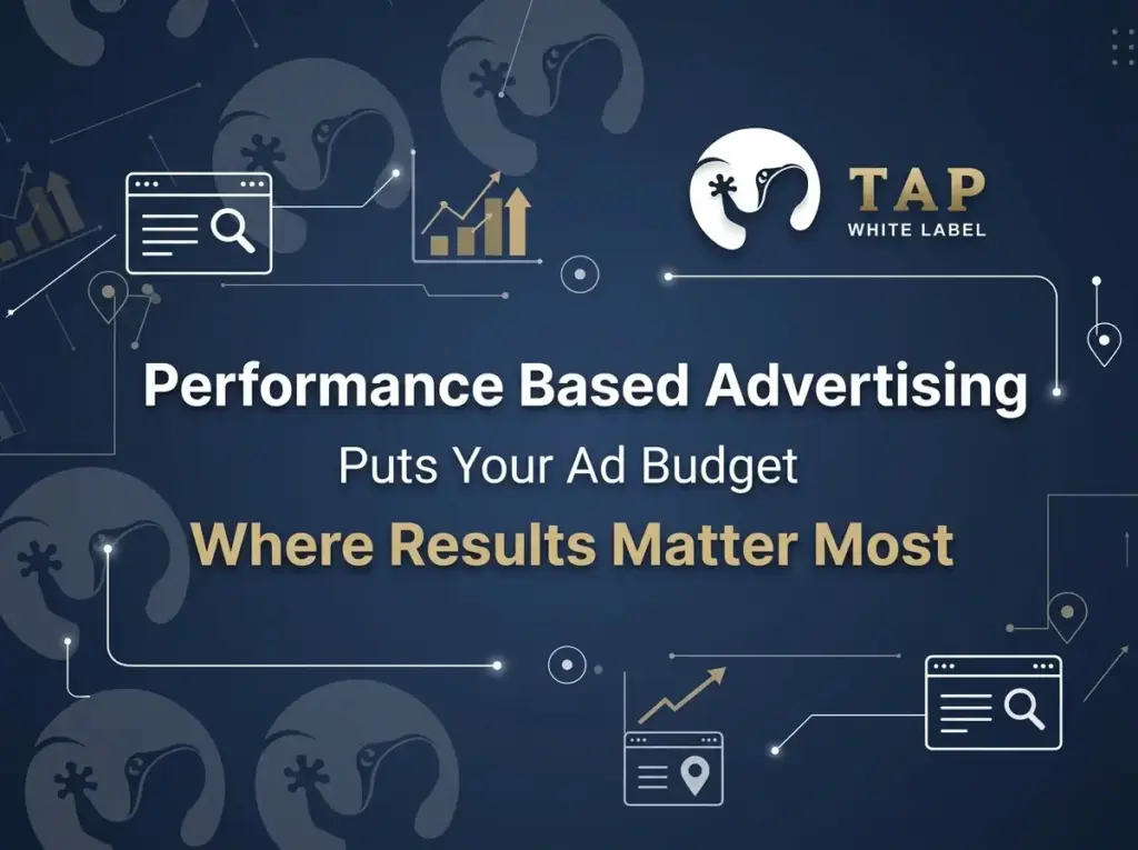 performance based advertising strategy.
